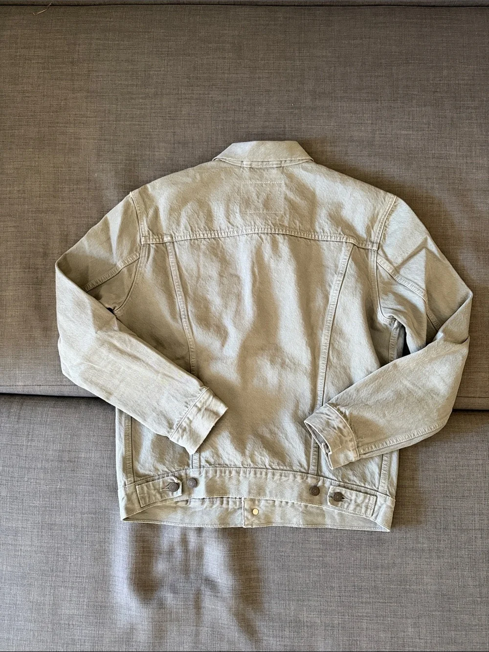 Levi's Pale Gray Denim Jacket - Men's - Picture 5 of 5